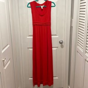 Max Studio Burnt Orange Maxi Dress - Small - GUC